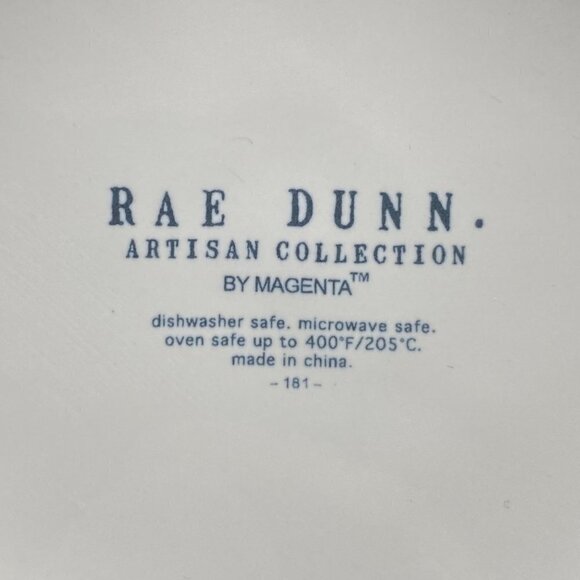 Rae Dunn Artisan Collection by Magenta Large Soup Bowl w/Handles - Picture 9 of 9